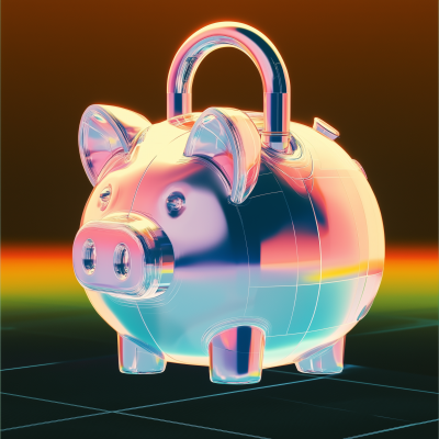 Futuristic Piggy Bank