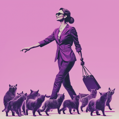 Woman in Charge Herding Cats