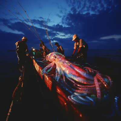 Capturing the Colorful Squid