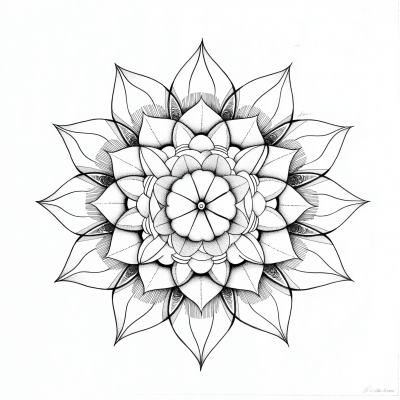Simple Mandala Design