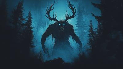 Wendigo in the Darkness