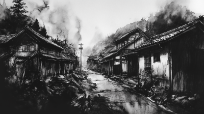 Inunaki Village Sketch