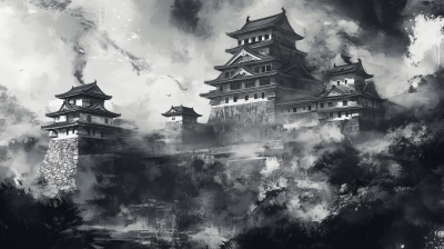 Horror Ambiance of Himeji Castle