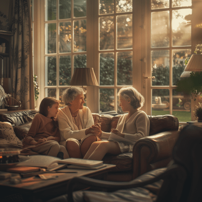 Warm Family Moment