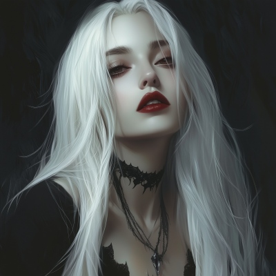 Gothic Pale Vampire