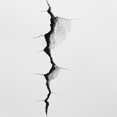 Minimalist Ink Crack