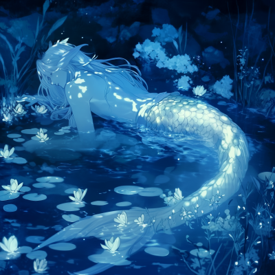 Serpent Man by the Onsen