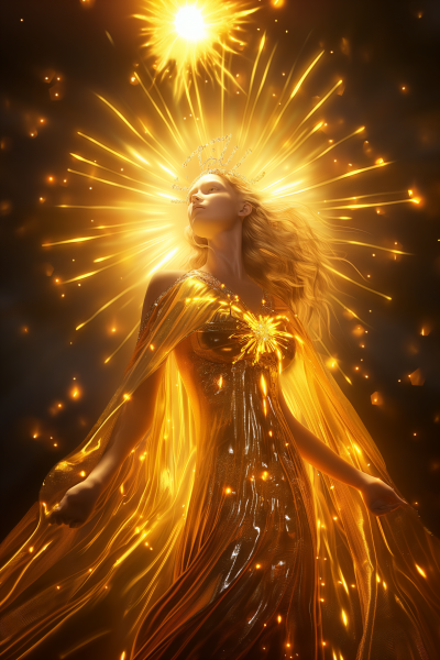 Radiant Sun Goddess