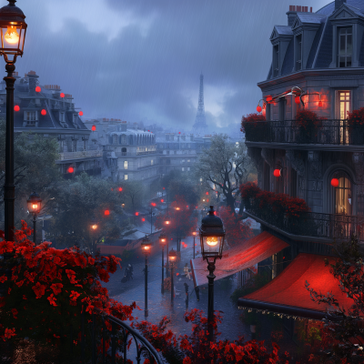 Fantasy Paris Landscape