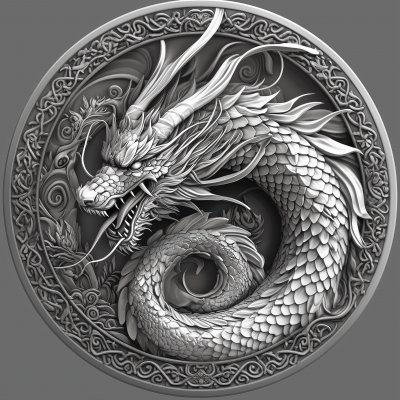 Grayscale Coin Design