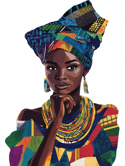 African Woman Portrait