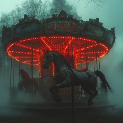 Spooky Horse Carousel