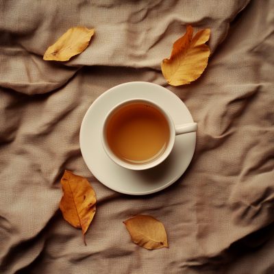 Cup of Tea in Autumn