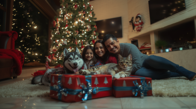 Mexican Family Christmas Celebration