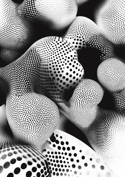 Abstract Dot Spheres