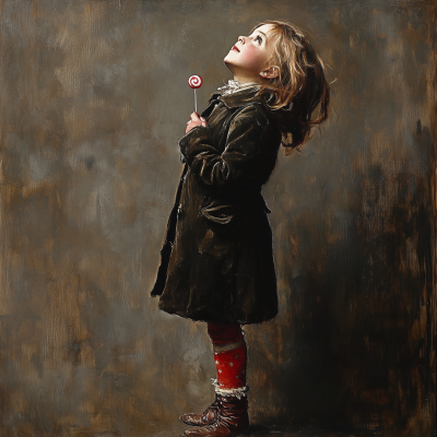 Victorian Girl Portrait
