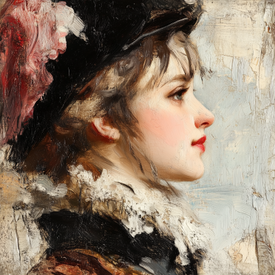 Victorian Woman Portrait