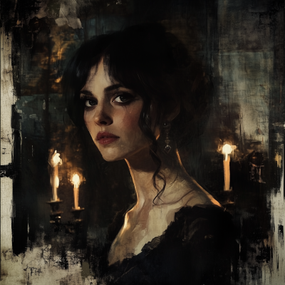 Mysterious Victorian Portrait