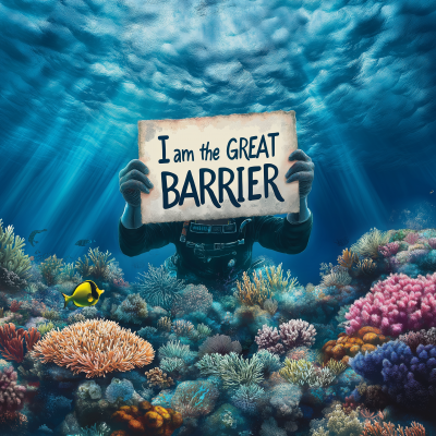 Great Barrier Reef T-shirt Design