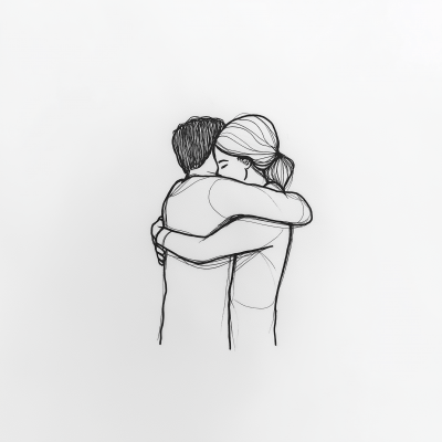 Minimalistic Hug