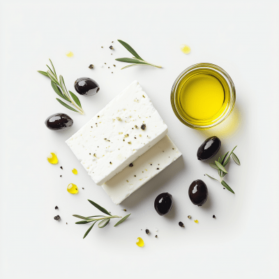 Feta Cheese and Olives