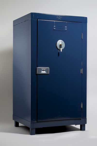 Modern Navy Steel Security Safe