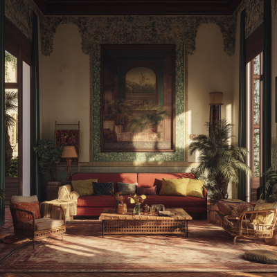 Cosy Living Room in Sicily