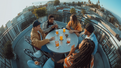 Rooftop Gathering