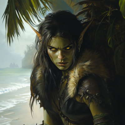 Feminine Orc Warrior