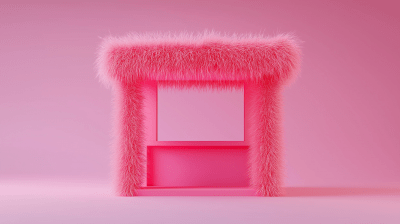 Faux Fur Kiosk