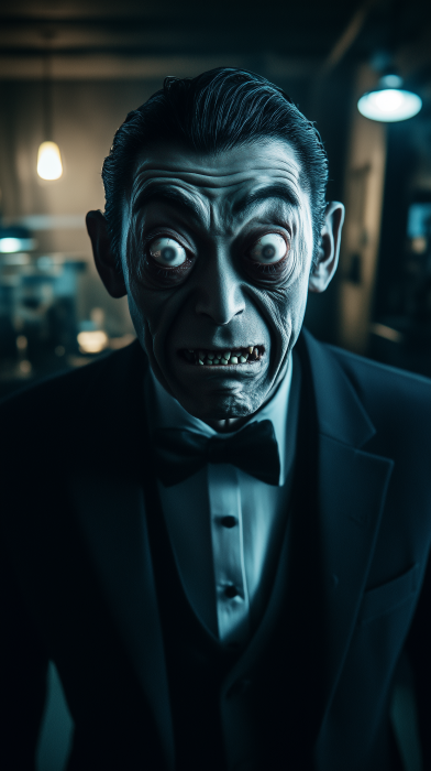 Creepy Psychopath in Tuxedo