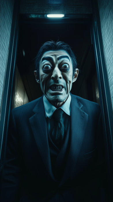 Creepy Elevator Encounter