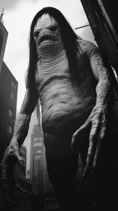 Eerie Giant in Tokyo