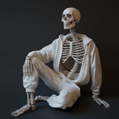 Skeleton in Sweatpants