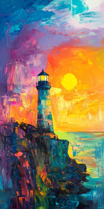 Colorful Lighthouse