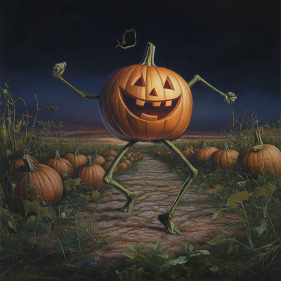 Dancing Pumpkin