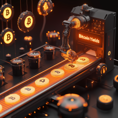 Bitcoin Yield Concept