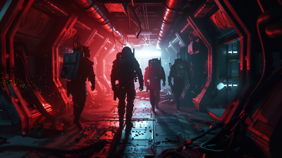 Team of Sci-fi Explorers