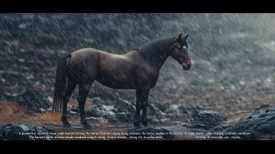 Resilient Jeju Horse