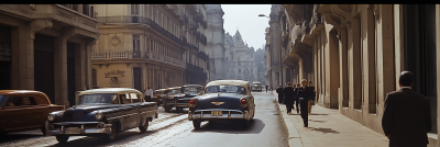 1950s Buenos Aires Streets