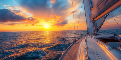 Sailboat at Sunset