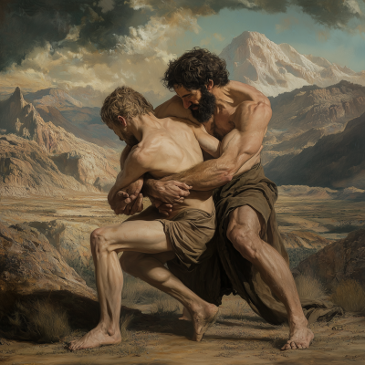 Jacob Wrestling with God