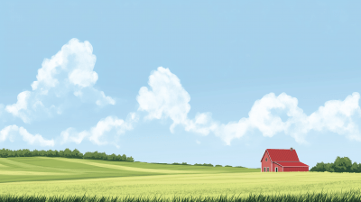 Countryside Farm Background