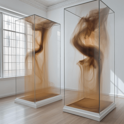 Swirling Smoke Installation