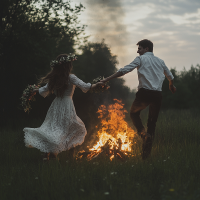 Latvian Midsummer Celebration