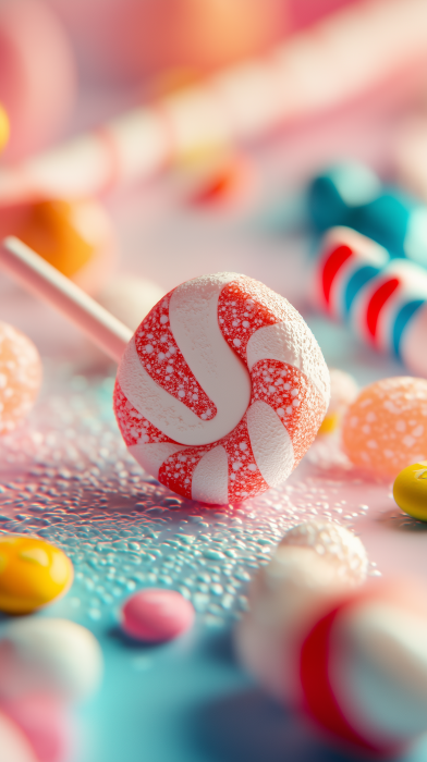 Colorful Candy Display