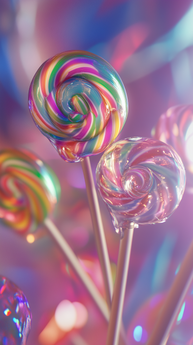 Colorful Lollipops