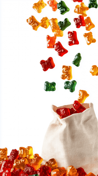 Colorful Gummy Bears