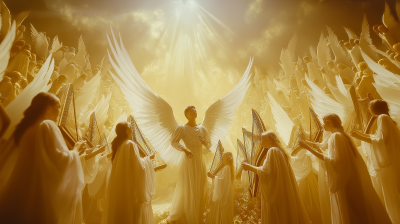 Lucifer Leading the Heavenly Choir