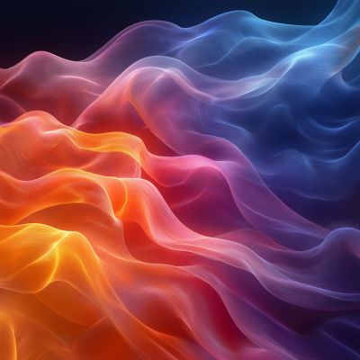 Multicolored Wave